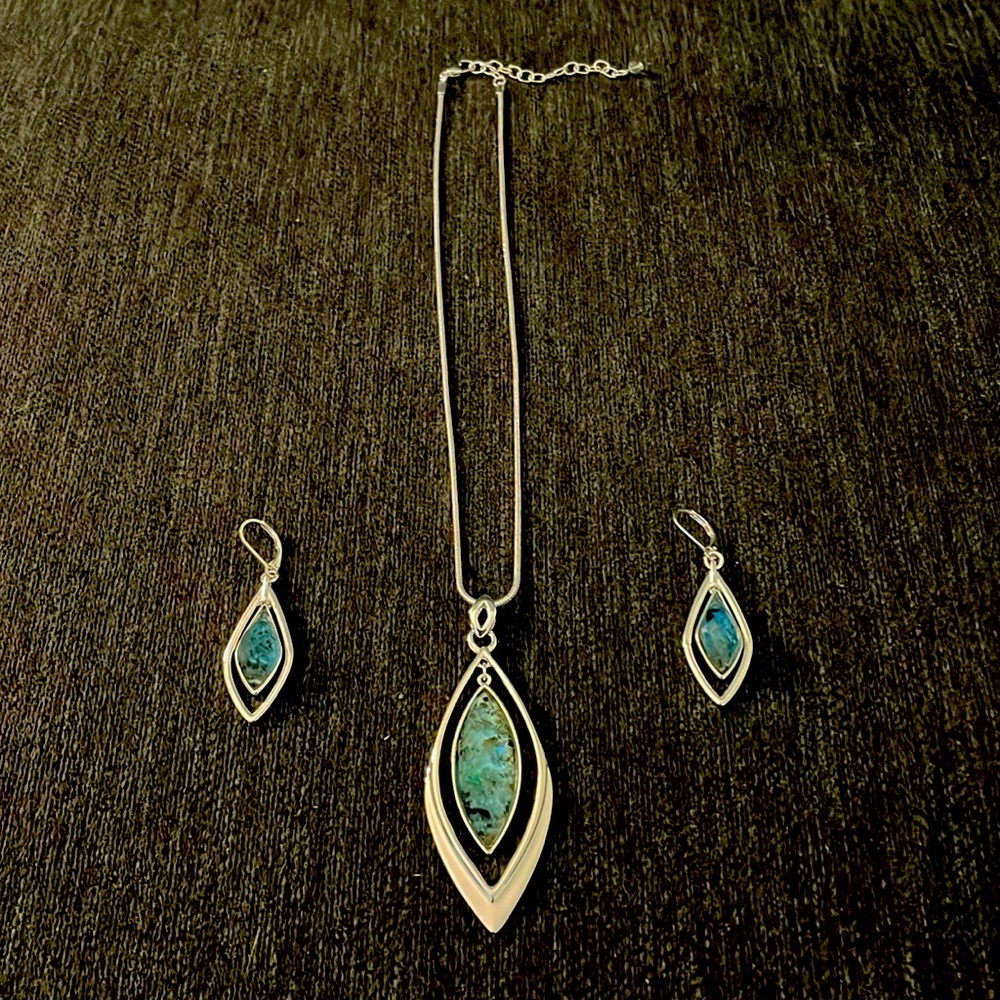 Necklace and Earrings